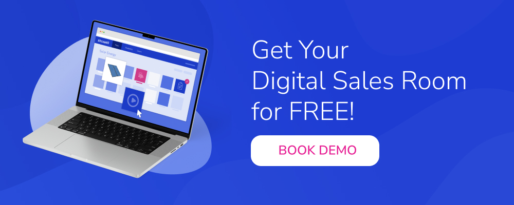 "Get you Digital Sales Room for FREE" banner