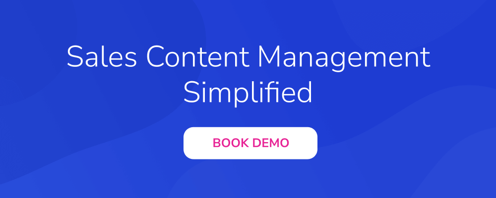 Banner: sales content management simplified