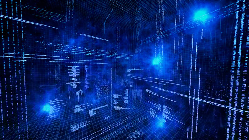Creative image of coding concept