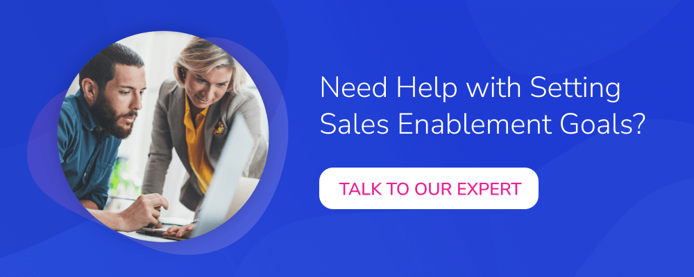 Talk to our sales enablement expert