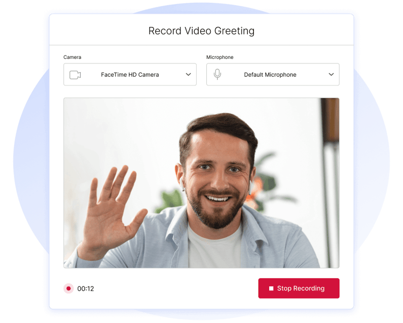 Record-video-greeting