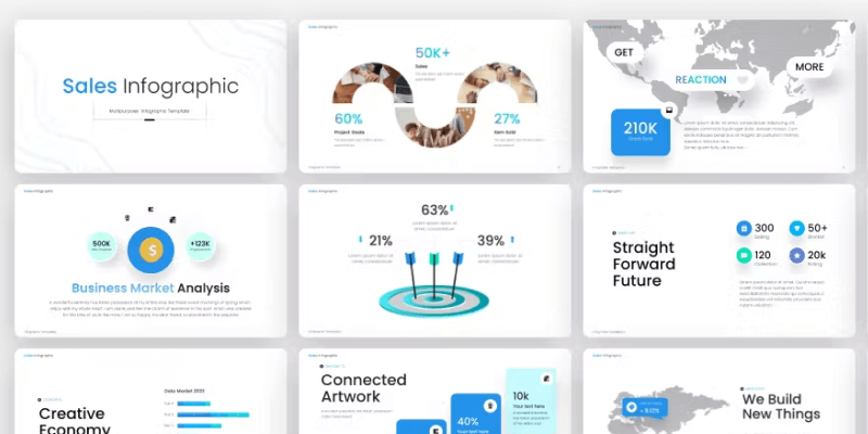 Simple sales presentation template