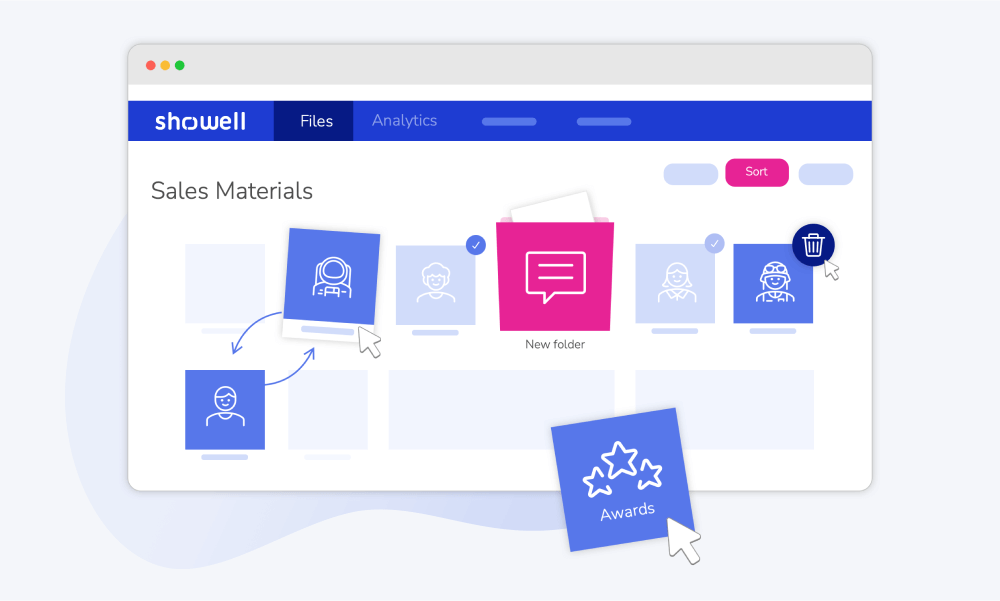 Sales content management system