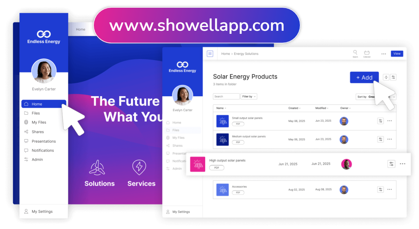 Showell-sales-enablement-app
