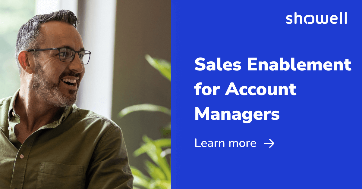 Sales Enablement For Account Managers